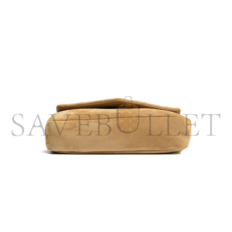 YSL CALYPSO IN SUEDE SHOULDER BAG TCT7341530723 (26*14*7cm)