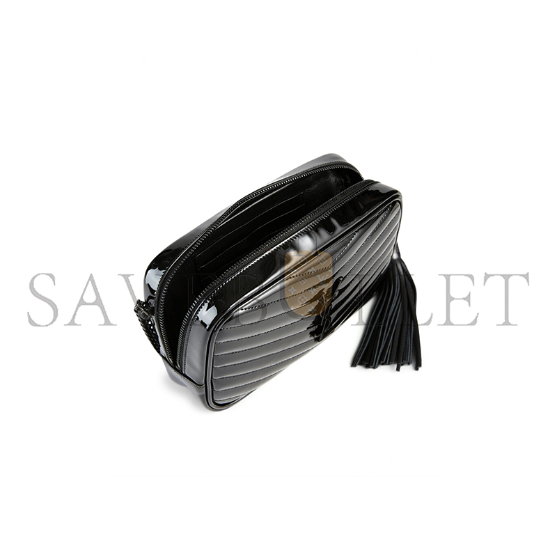 YSL MINI LOU CAMERA BAG BLACK 3615092136925 (19*10.5*5cm)