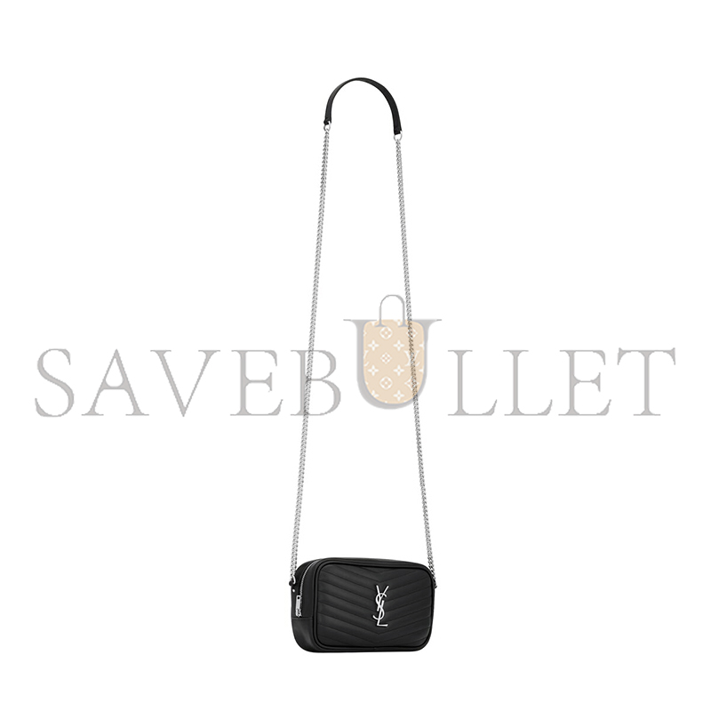 YSL MINI LOU IN QUILTED LEATHER 748849DV7021000 (19*10.5*5cm)