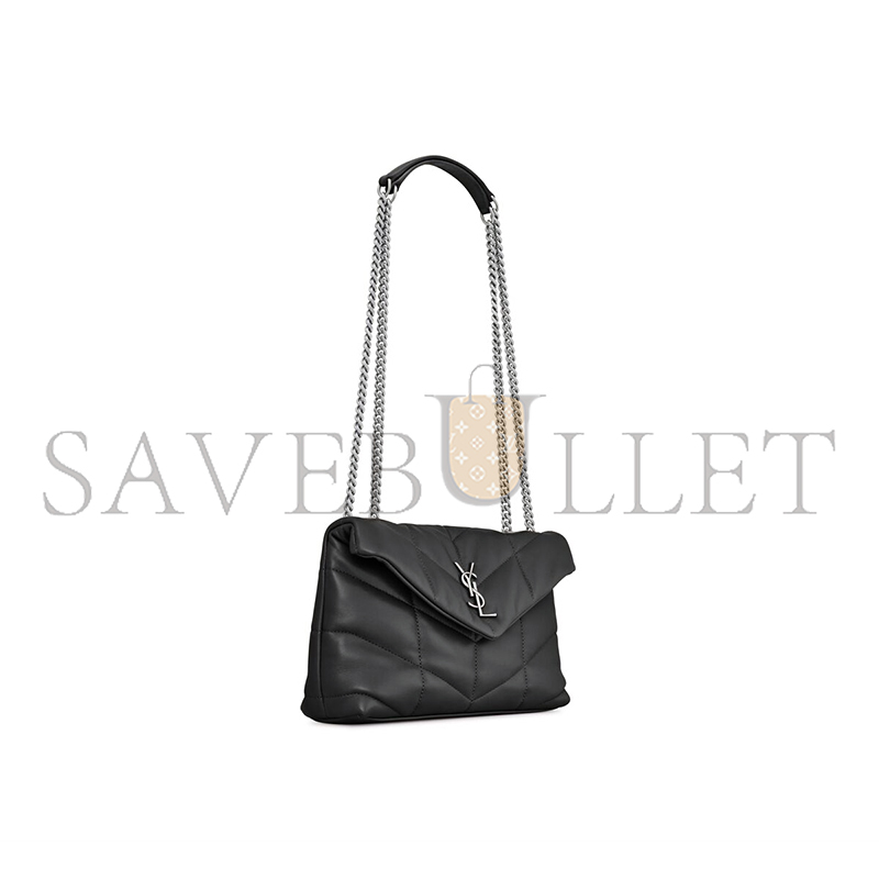 YSL TOY PUFFER IN LAMBSKIN 7593371EL001000 (23*15.5*8.5cm)