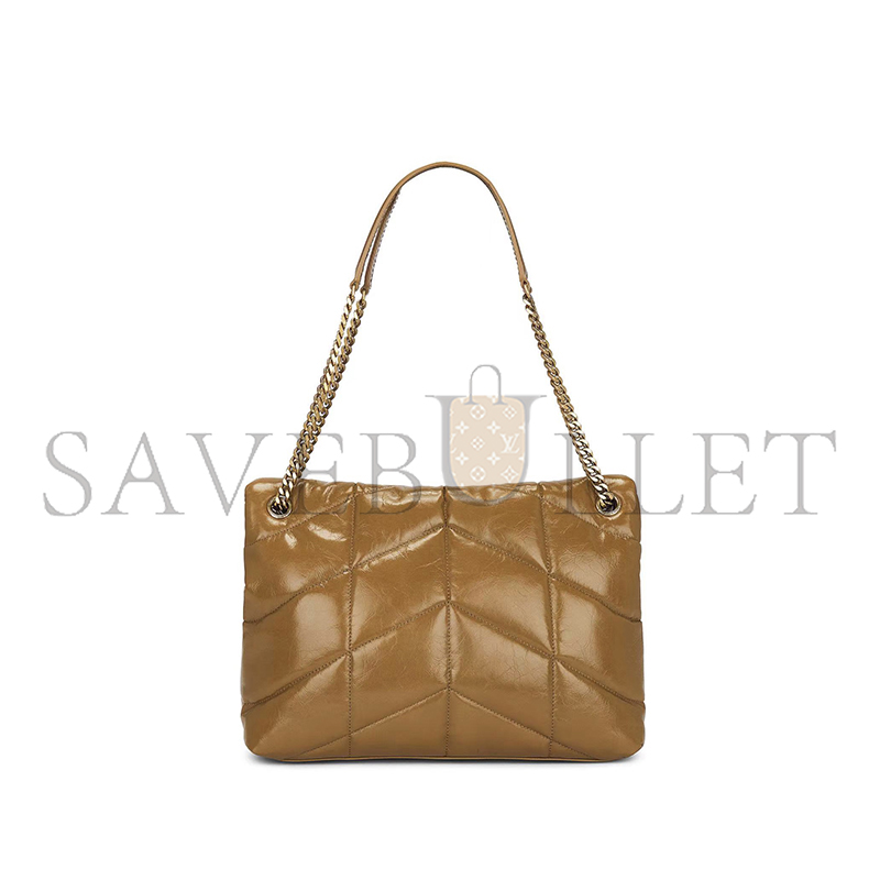 YSL PUFFER MEDIUM IN LEATHER 2402226697850 (35*23*13cm)