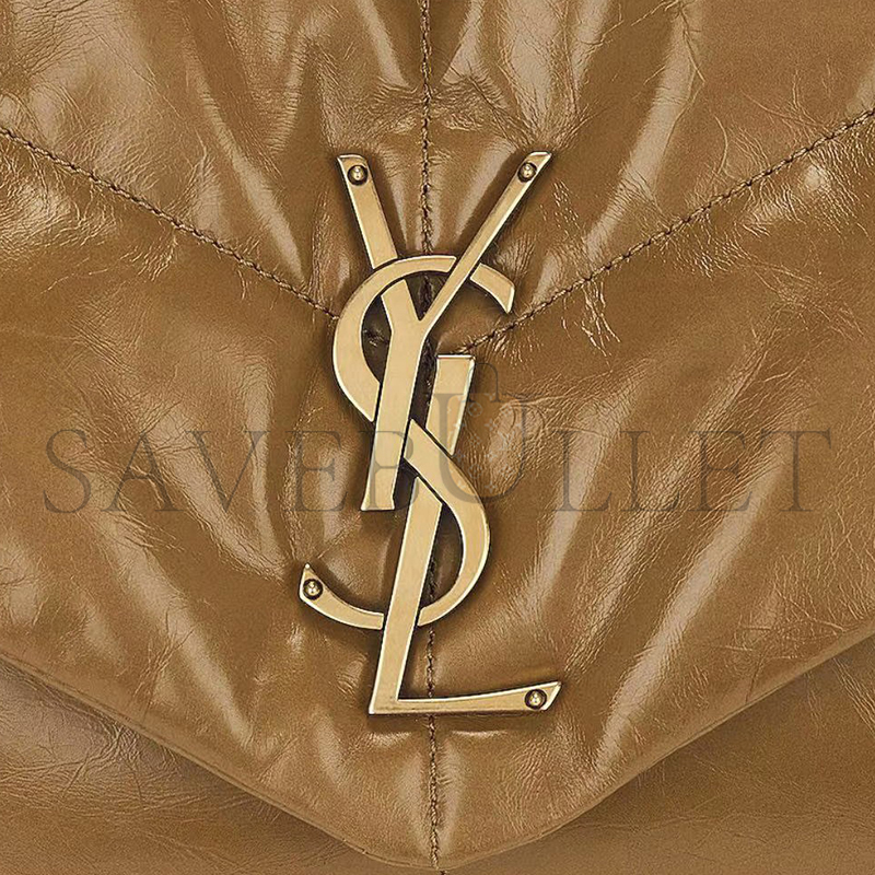 YSL PUFFER MEDIUM IN LEATHER 2402226697850 (35*23*13cm)