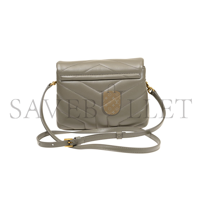 YSL TOY LOULOU SHOULDER BAG IN QUILTED LEATHER 678401DV7071229 (20*14*7cm)