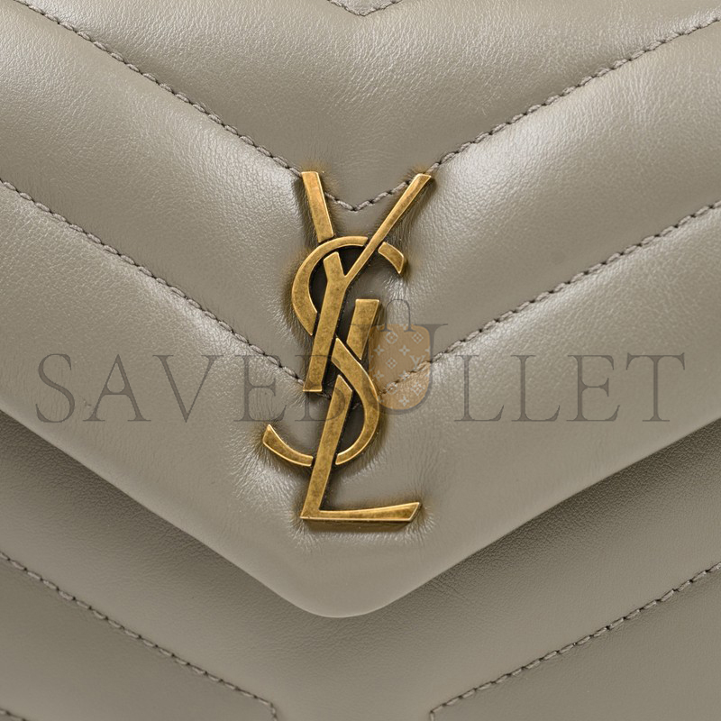 YSL TOY LOULOU SHOULDER BAG IN QUILTED LEATHER 678401DV7071229 (20*14*7cm)