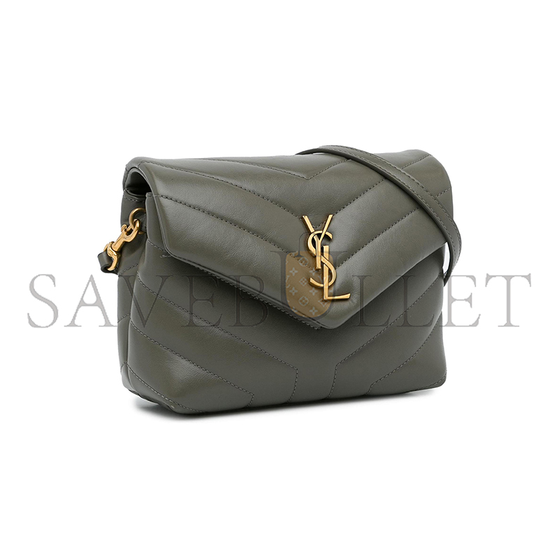 YSL TOY LOULOU SHOULDER BAG IN QUILTED LEATHER PJC225953F956 (20*14*7cm)