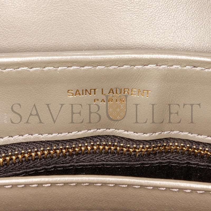 YSL TOY LOULOU SHOULDER BAG IN QUILTED LEATHER PJC225953F956 (20*14*7cm)