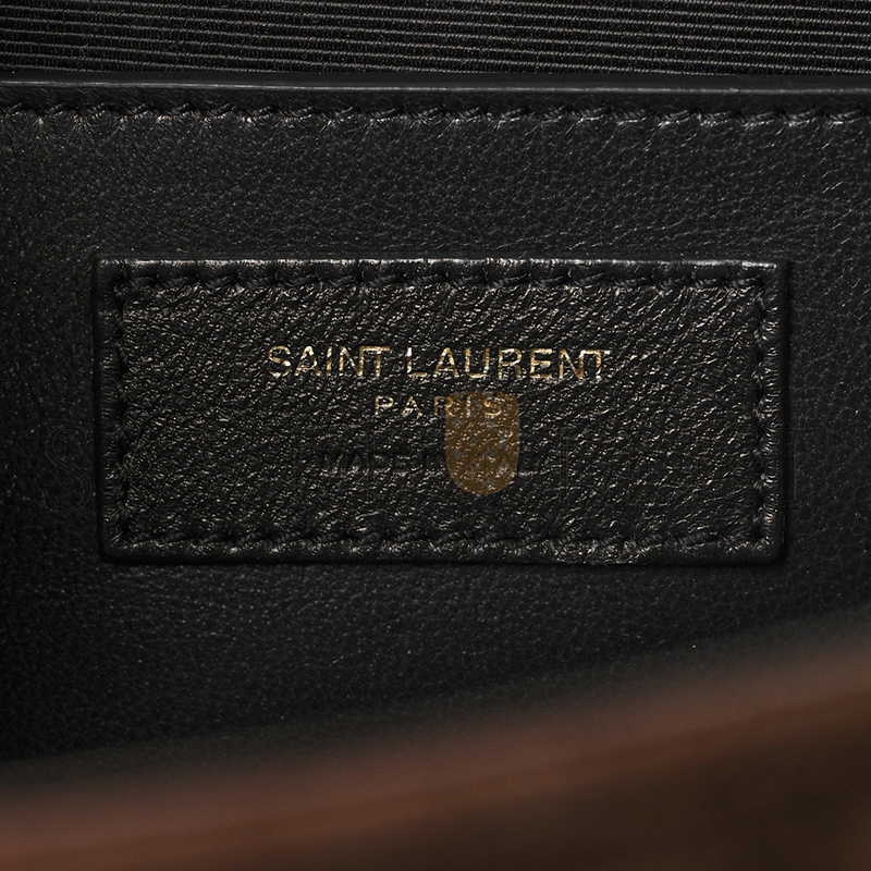 YSL ENVELOPE MEDIUM CHAIN BAG IN SUDE SHOULDER BAG 4872061557025 (24*17.5*6cm)