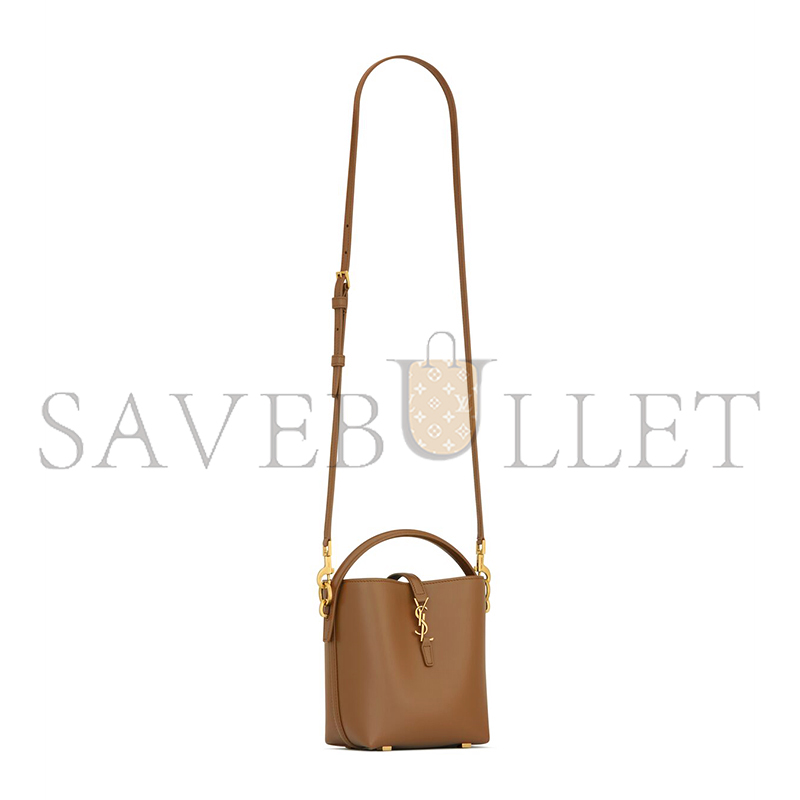 YSL LE 37 MINI IN SHINY LEATHER 7658702R20W2536 (15*13*6cm)