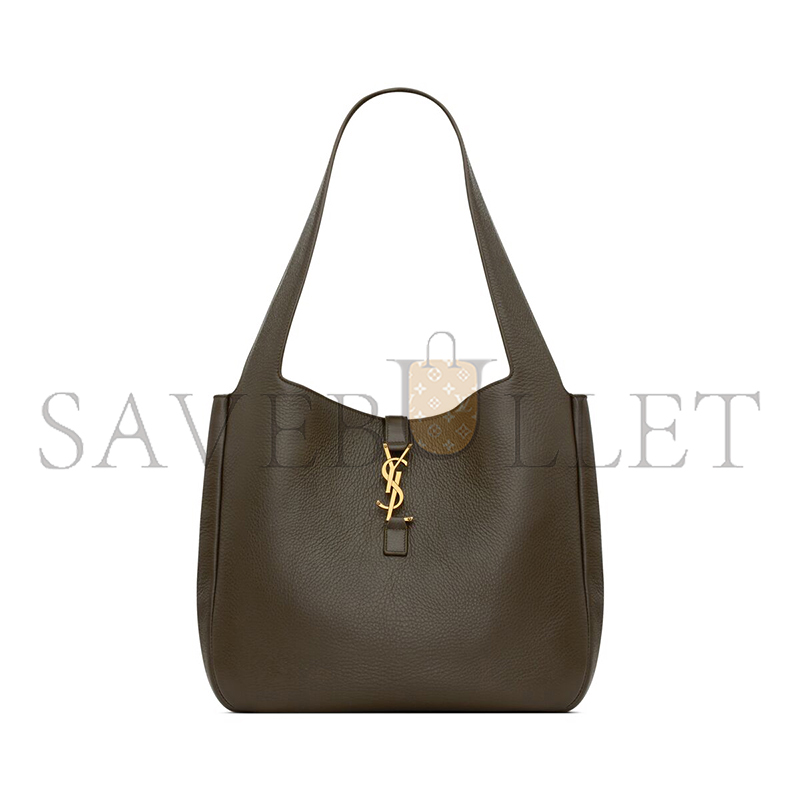 YSL LE 5 À 7 BEA IN GRAINED LEATHER 763435AACTP3212 (50*28*18cm) YSL LE 5 À 7 BEA IN GRAINED LEATHER 763435AACTP3212 (50*28*18cm)
