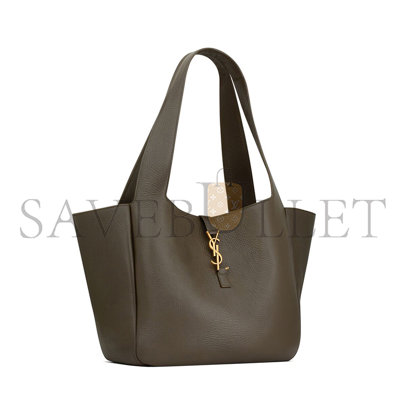 YSL LE 5 À 7 BEA IN GRAINED LEATHER 763435AACTP3212 (50*28*18cm) YSL LE 5 À 7 BEA IN GRAINED LEATHER 763435AACTP3212 (50*28*18cm)