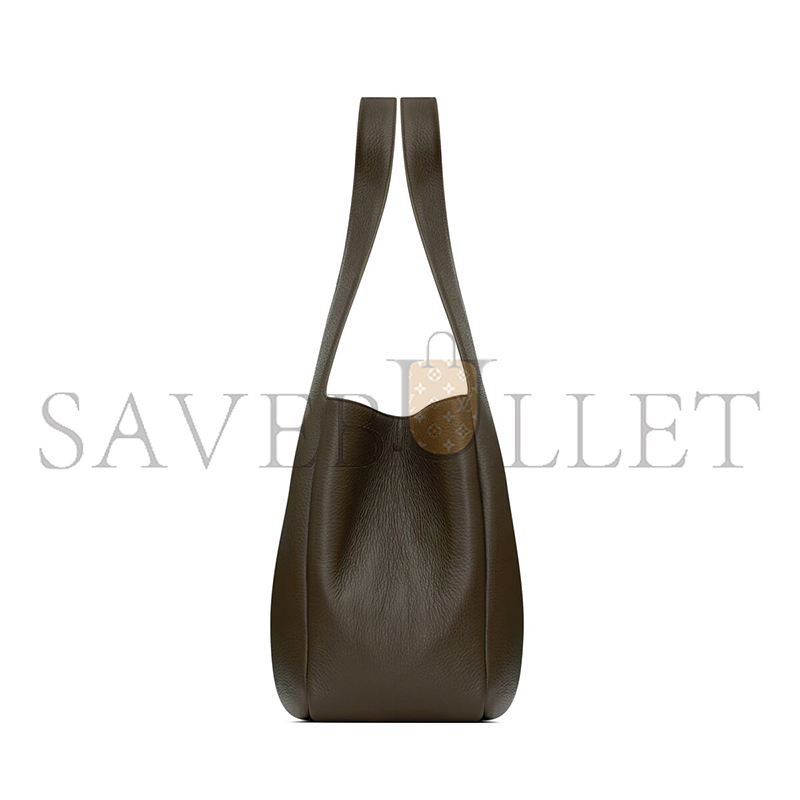 YSL LE 5 À 7 BEA IN GRAINED LEATHER 763435AACTP3212 (50*28*18cm) YSL LE 5 À 7 BEA IN GRAINED LEATHER 763435AACTP3212 (50*28*18cm)