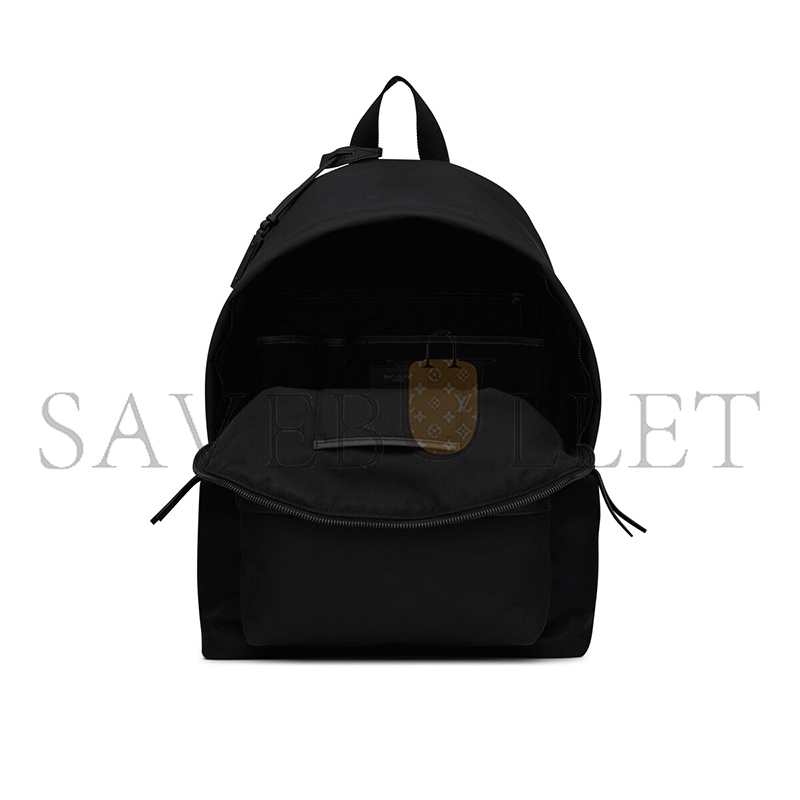 YSL CITY BACKPACK IN ECONYL®, SMOOTH LEATHER AND NYLON 534967FAAB41000 (31*41*22cm) YSL CITY BACKPACK IN ECONYL®, SMOOTH LEATHER AND NYLON 534967FAAB41000 (31*41*22cm)