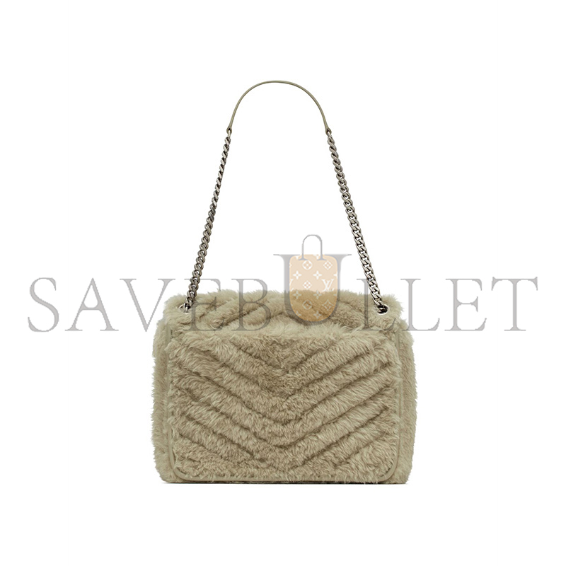 YSL NIKI MEDIUM IN SHEARLING 498894322561 (28*20.5*8.5cm)