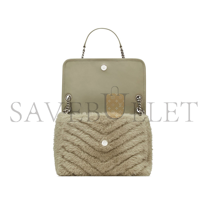 YSL NIKI MEDIUM IN SHEARLING 498894322561 (28*20.5*8.5cm)