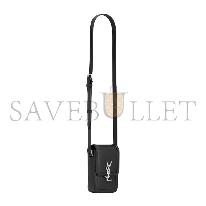 YSL SOLFERINO MINI BAG IN SMOOTH LEATHER 7539630SX0E1000 (18*11*5cm)