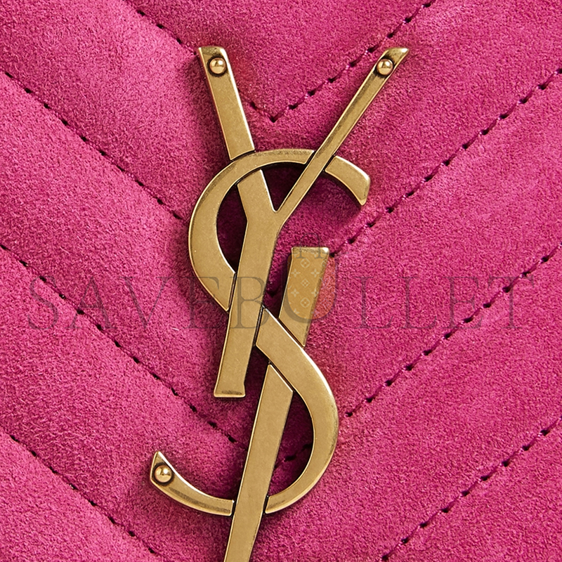 YSL LOU CAMERA BAG IN SUEDE 520534165678 (23*16*6cm)