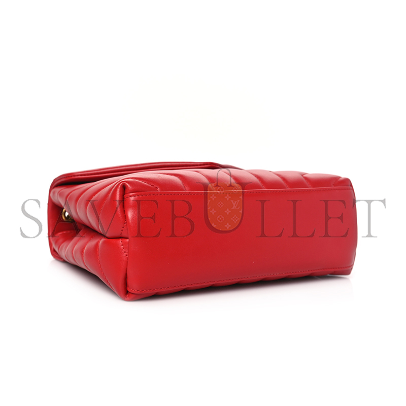 YSL LOULOU SMALL CHAIN BAG IN QUILTED LEATHER 4946991476956 (23*17*9cm)