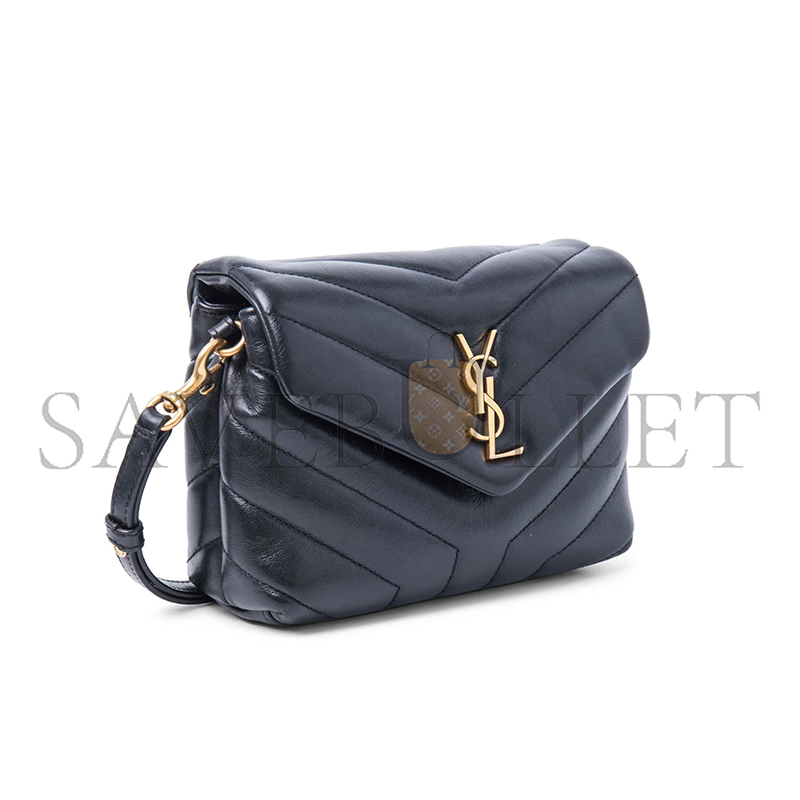 YSL TOY LOULOU SHOULDER BAG IN QUILTED LEATHER 678401DV7074227 (20*14*7cm)