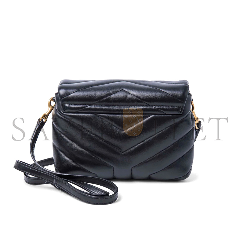 YSL TOY LOULOU SHOULDER BAG IN QUILTED LEATHER 678401DV7074227 (20*14*7cm)