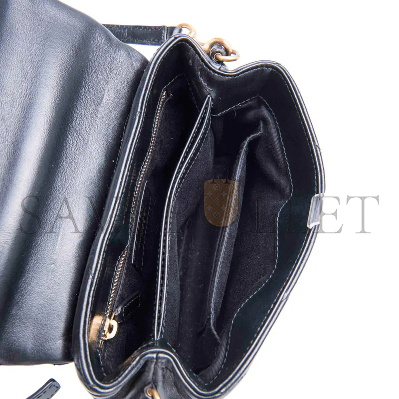 YSL TOY LOULOU SHOULDER BAG IN QUILTED LEATHER 678401DV7074227 (20*14*7cm)