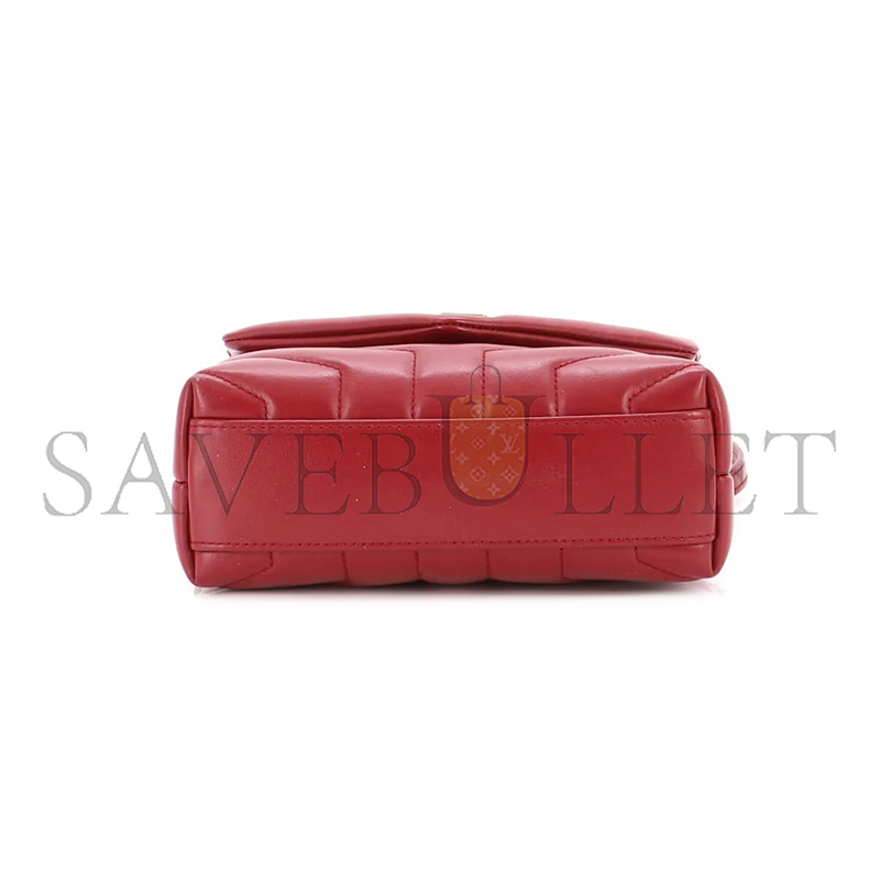 YSL TOY LOULOU SHOULDER BAG IN QUILTED LEATHER 467072655329 (20*14*7cm)
