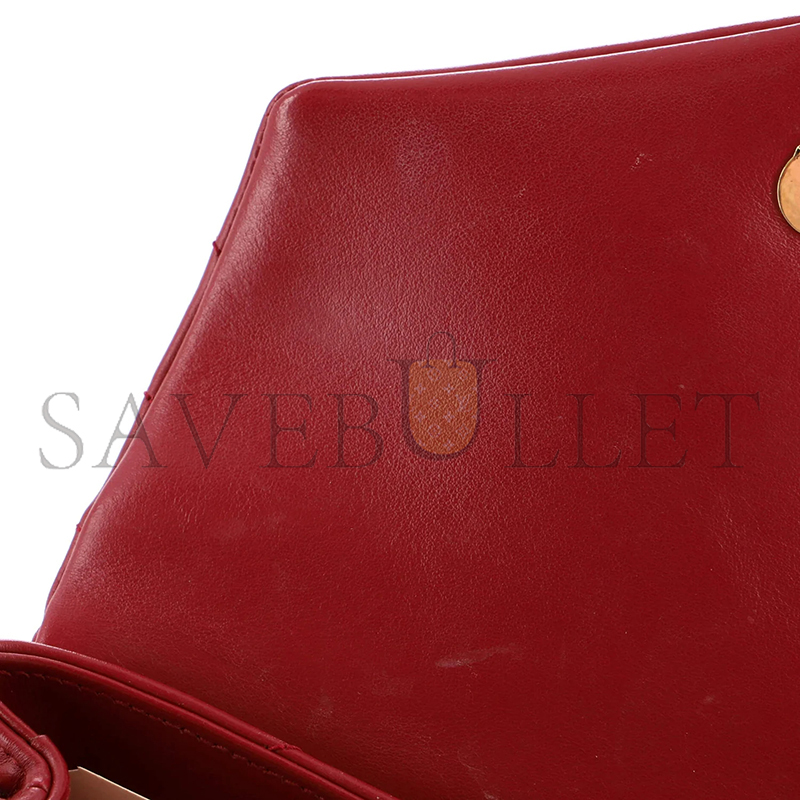 YSL TOY LOULOU SHOULDER BAG IN QUILTED LEATHER 467072655329 (20*14*7cm)
