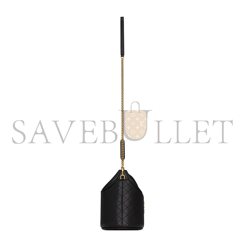 YSL GABY BUCKET BAG IN LAMBSKIN 7639611EL071000 (19*17*15cm) YSL GABY BUCKET BAG IN LAMBSKIN 7639611EL071000 (19*17*15cm)