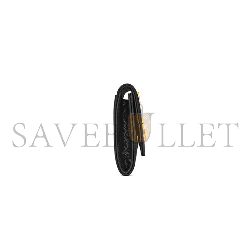 YSL CASSANDRE MATELASSÉ SMALL ENVELOPE WALLET IN GRAIN DE POUDRE LEATHER 414404BOW011000 (13.5*9.5*3cm) YSL CASSANDRE MATELASSÉ SMALL ENVELOPE WALLET IN GRAIN DE POUDRE LEATHER 414404BOW011000 (13.5*9.5*3cm)