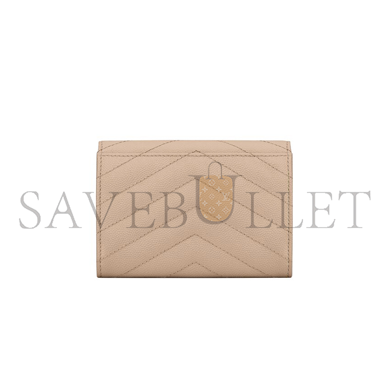 YSL CASSANDRE MATELASSÉ SMALL ENVELOPE WALLET IN GRAIN DE POUDRE LEATHER 414404BOW012721 (13.5*9.5*3cm) YSL CASSANDRE MATELASSÉ SMALL ENVELOPE WALLET IN GRAIN DE POUDRE LEATHER 414404BOW012721 (13.5*9.5*3cm)