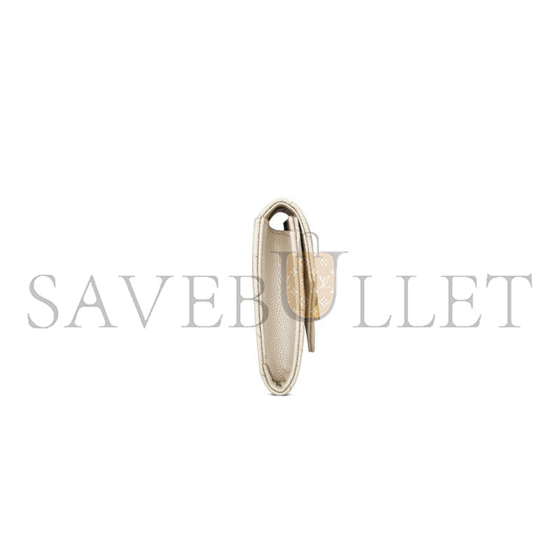 YSL CASSANDRE MATELASSÉ SMALL ENVELOPE WALLET IN GRAIN DE POUDRE LEATHER 414404BOW019207 (13.5*9.5*3cm) YSL CASSANDRE MATELASSÉ SMALL ENVELOPE WALLET IN GRAIN DE POUDRE LEATHER 414404BOW019207 (13.5*9.5*3cm)