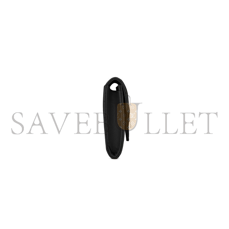 YSL CASSANDRE MATELASSÉ SMALL ENVELOPE WALLET IN GRAIN DE POUDRE LEATHER 414404BOW021000 (13.5*9.5*3cm) YSL CASSANDRE MATELASSÉ SMALL ENVELOPE WALLET IN GRAIN DE POUDRE LEATHER 414404BOW021000 (13.5*9.5*3cm)