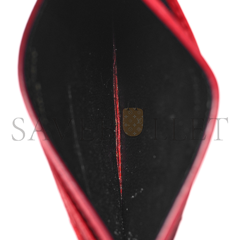 YSL CASSANDRE MATELASSÉ CARD CASE IN GRAIN DE POUDRE LEATHER 42329111000 (10.5*7.5*0.5cm)