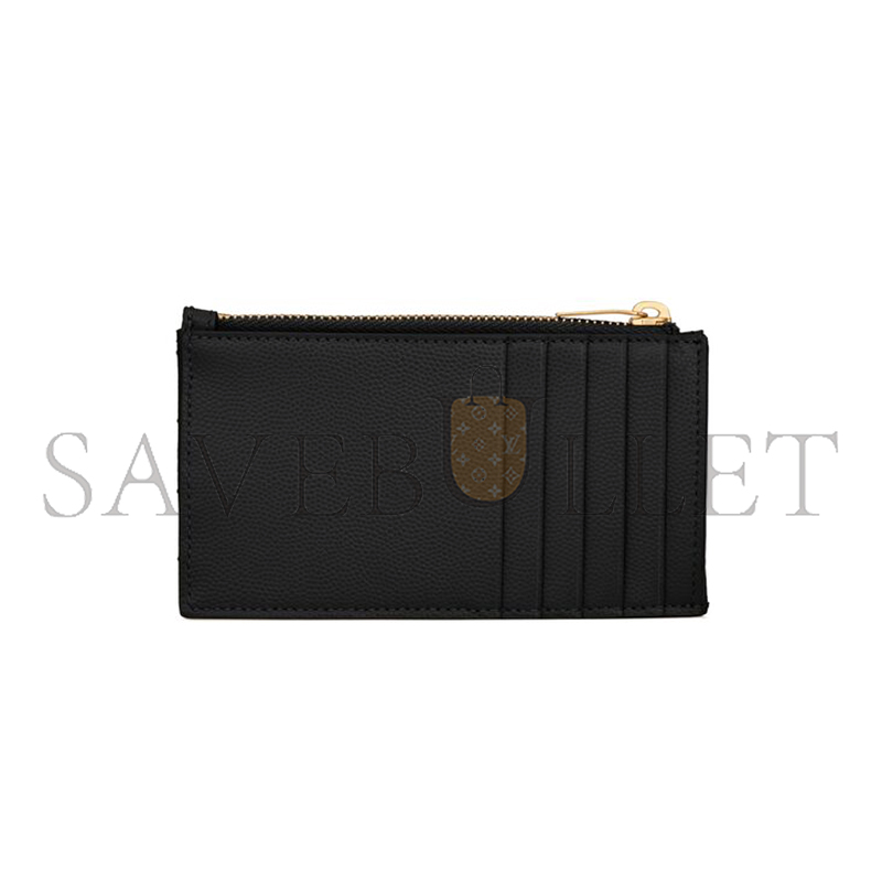 YSL CASSANDRE MATELASSÉ FRAGMENTS CARD CASE IN GRAIN DE POUDRE LEATHER 607915BOW011000 (13*8*2cm) YSL CASSANDRE MATELASSÉ FRAGMENTS CARD CASE IN GRAIN DE POUDRE LEATHER 607915BOW011000 (13*8*2cm)