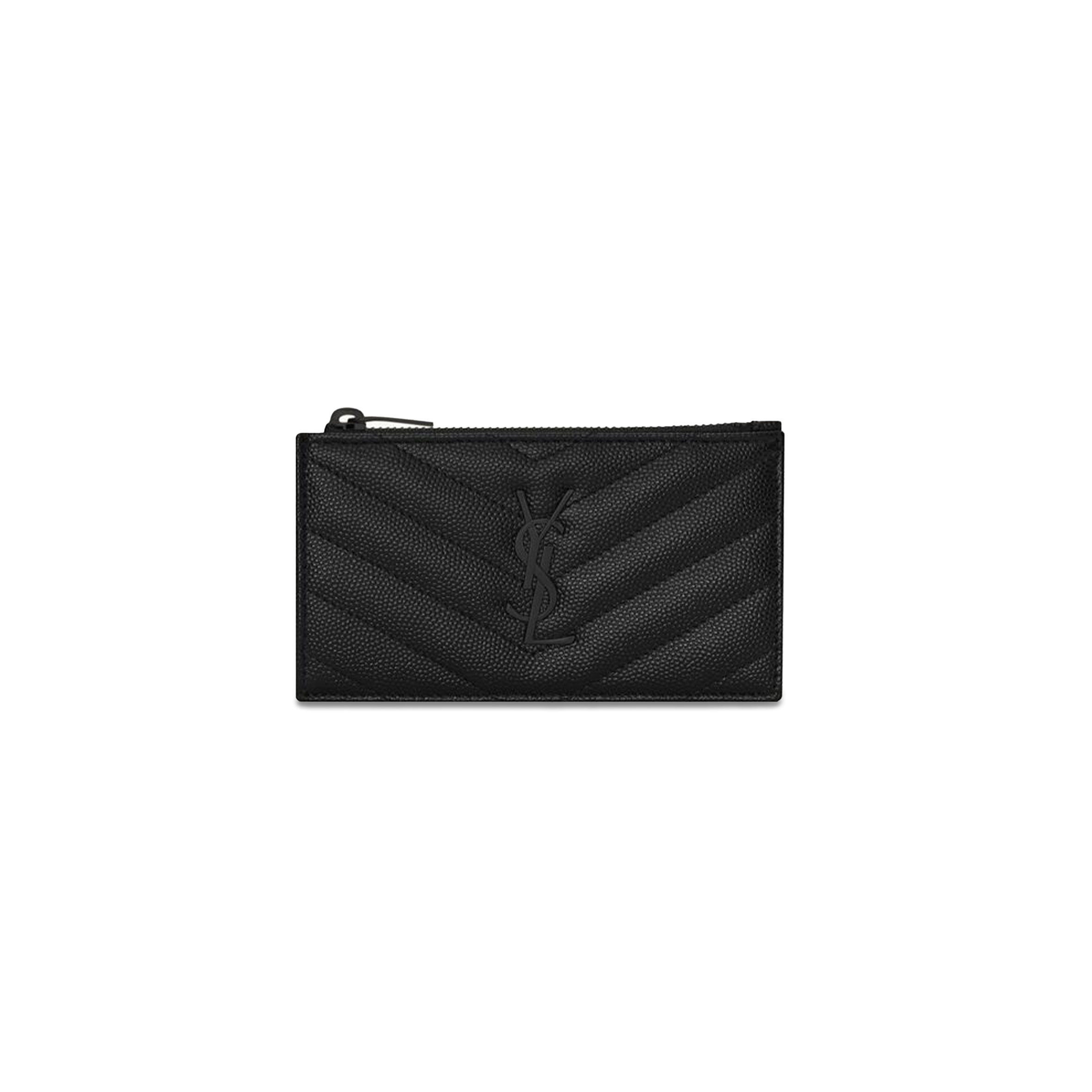 YSL CASSANDRE MATELASSÉ FRAGMENTS CARD CASE IN GRAIN DE POUDRE LEATHER 607915BOW081000 (13*8*2cm) YSL CASSANDRE MATELASSÉ FRAGMENTS CARD CASE IN GRAIN DE POUDRE LEATHER 607915BOW081000 (13*8*2cm)