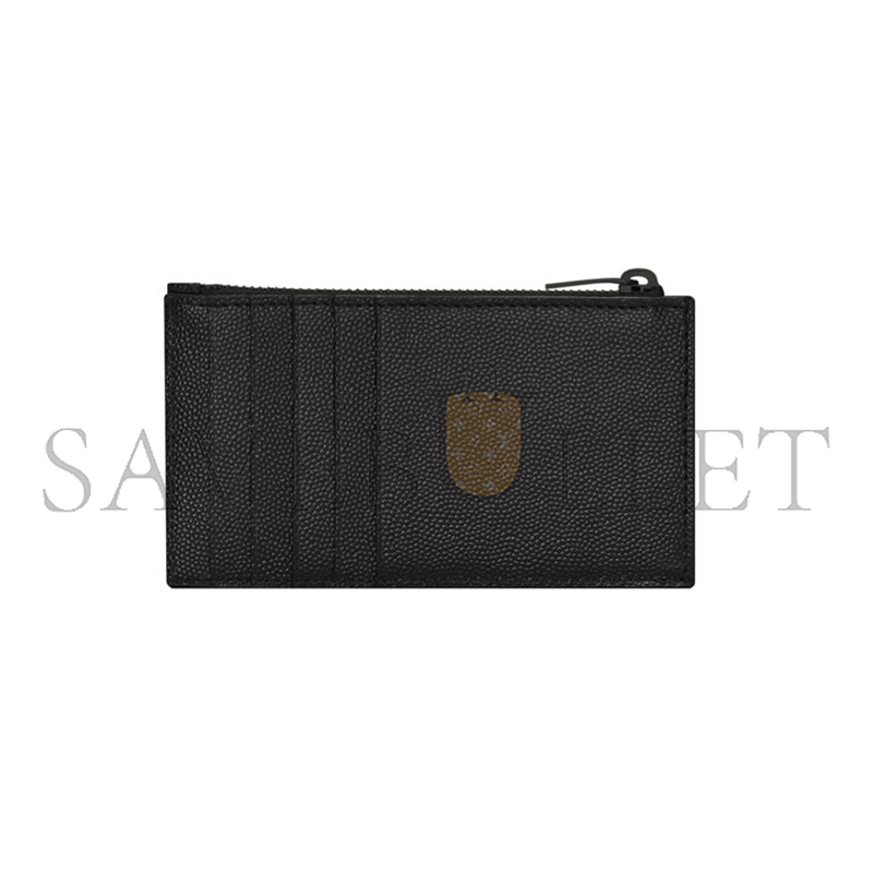 YSL CASSANDRE MATELASSÉ FRAGMENTS CARD CASE IN GRAIN DE POUDRE LEATHER 607915BOW081000 (13*8*2cm) YSL CASSANDRE MATELASSÉ FRAGMENTS CARD CASE IN GRAIN DE POUDRE LEATHER 607915BOW081000 (13*8*2cm)