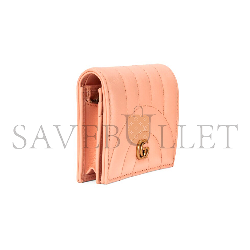 GUCCI GG MARMONT CARD CASE WALLET 466492 (17.5*11cm)