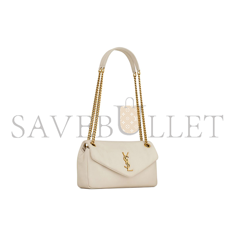 YSL CALYPSO SMALL IN PLUNGED LAMBSKIN 734153AACQO9227 (26*14*7cm)