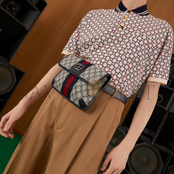GUCCI OPHIDIA BELT BAG 674081 (22*17*3.5cm) GUCCI OPHIDIA BELT BAG 674081 (22*17*3.5cm)