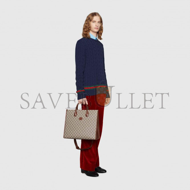 GUCCI MEDIUM TOTE WITH INTERLOCKING&G 674148 92THG 8563 (37.5*33*15.5cm) GUCCI MEDIUM TOTE WITH INTERLOCKING&G 674148 92THG 8563 (37.5*33*15.5cm)