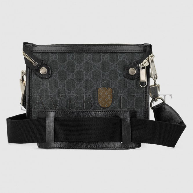 GUCCI MESSENGER BAG WITH INTERLOCKING&G 674164 92THN 1000 (21*16.5*8cm) GUCCI MESSENGER BAG WITH INTERLOCKING&G 674164 92THN 1000 (21*16.5*8cm)