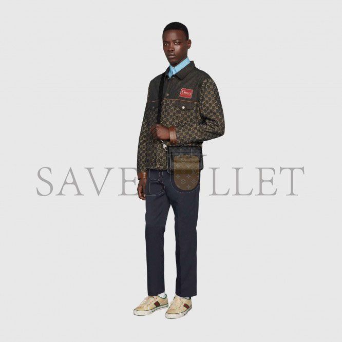 GUCCI MESSENGER BAG WITH INTERLOCKING&G 674164 92THN 1000 (21*16.5*8cm) GUCCI MESSENGER BAG WITH INTERLOCKING&G 674164 92THN 1000 (21*16.5*8cm)