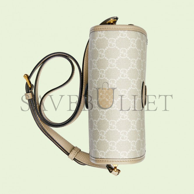 GUCCI MINI SHOULDER BAG WITH INTERLOCKING&G 671620 (20*17*8cm) GUCCI MINI SHOULDER BAG WITH INTERLOCKING&G 671620 (20*17*8cm)