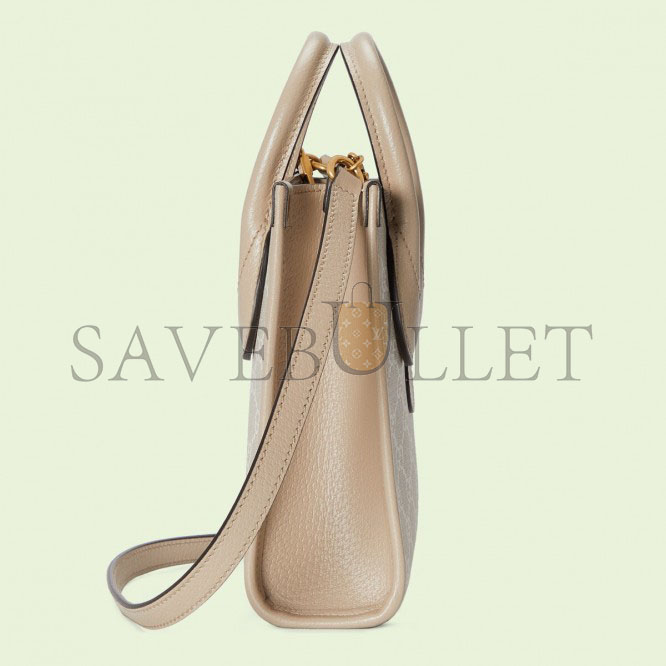 GUCCI MINI TOTE BAG WITH INTERLOCKING&G 671623 (20*16*7cm) GUCCI MINI TOTE BAG WITH INTERLOCKING&G 671623 (20*16*7cm)