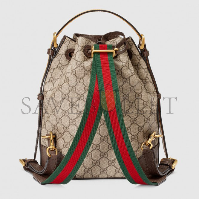 GUCCI NEO VINTAGE GG SUPREME BACKPACK 473875 (22*20cm*14cm) GUCCI NEO VINTAGE GG SUPREME BACKPACK 473875 (22*20cm*14cm)