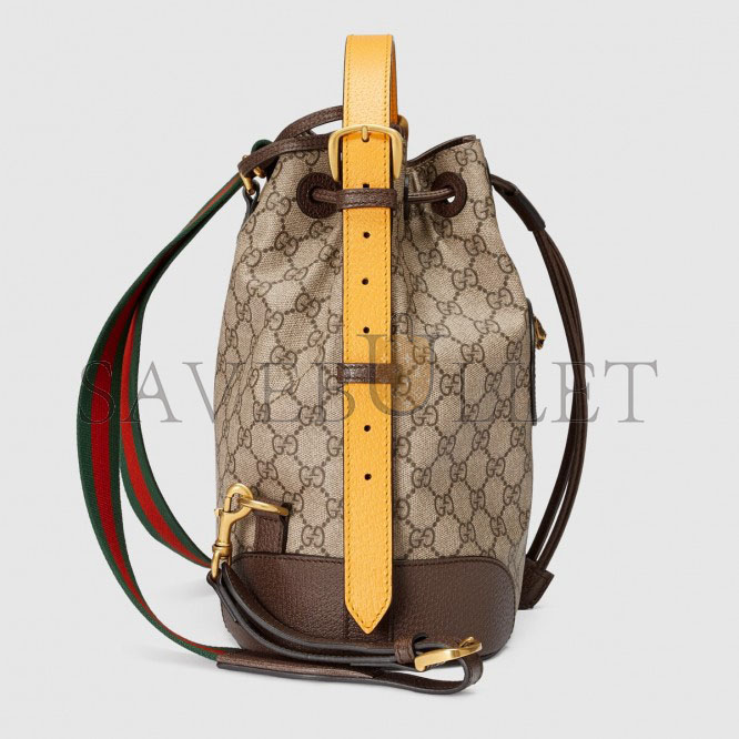 GUCCI NEO VINTAGE GG SUPREME BACKPACK 473875 (22*20cm*14cm) GUCCI NEO VINTAGE GG SUPREME BACKPACK 473875 (22*20cm*14cm)