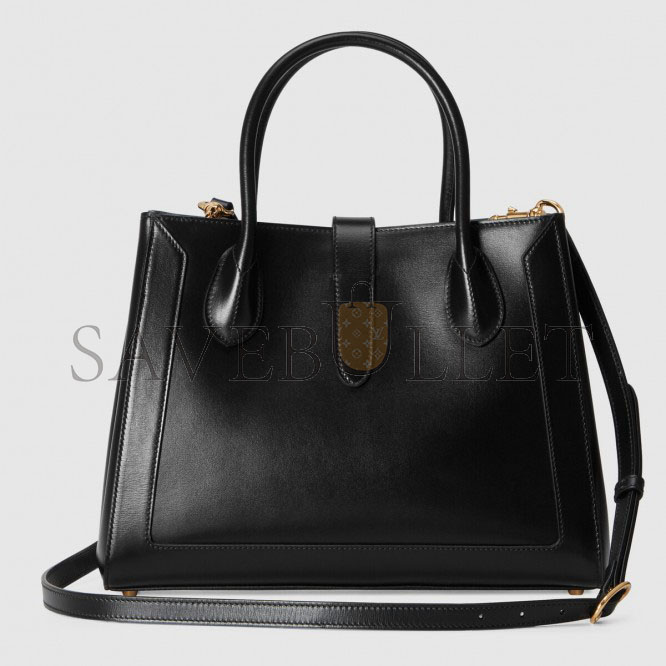 GUCCI JACKIE 1961 MEDIUM TOTE BAG 649016 0YK0G 1000 (30*24*12cm) GUCCI JACKIE 1961 MEDIUM TOTE BAG 649016 0YK0G 1000 (30*24*12cm)