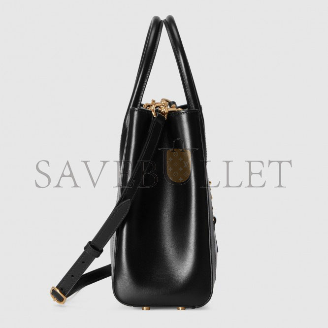 GUCCI JACKIE 1961 MEDIUM TOTE BAG 649016 0YK0G 1000 (30*24*12cm) GUCCI JACKIE 1961 MEDIUM TOTE BAG 649016 0YK0G 1000 (30*24*12cm)