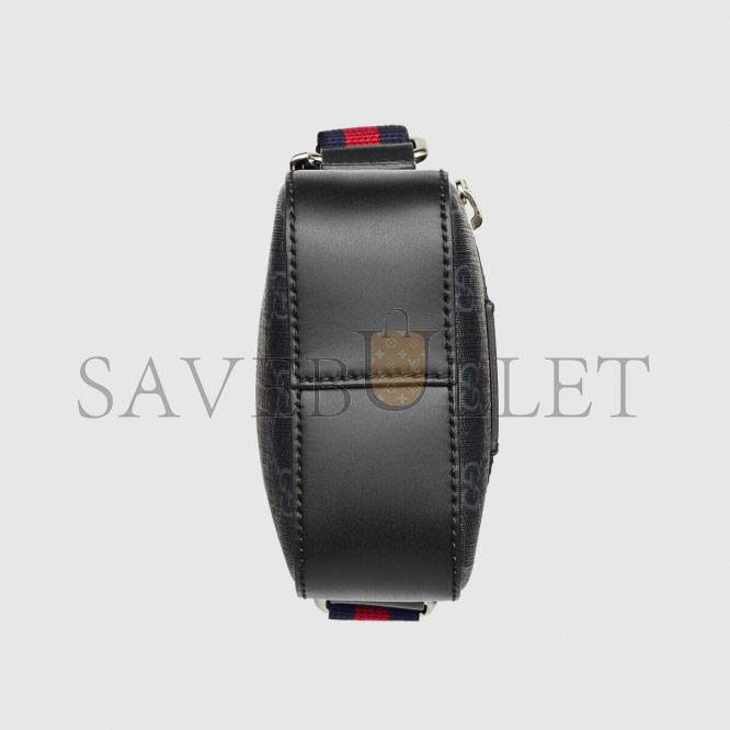 GUCCI GG BLACK MESSENGER 682357 (7*5.7*2.4cm) GUCCI GG BLACK MESSENGER 682357 (7*5.7*2.4cm)