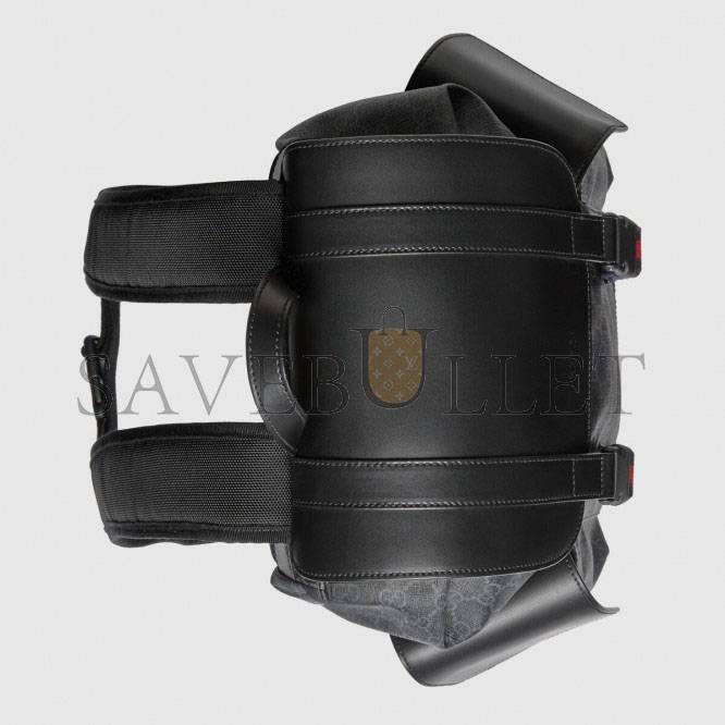 GUCCI GG BLACK BACKPACK 495563 (42*34*16cm) GUCCI GG BLACK BACKPACK 495563 (42*34*16cm)