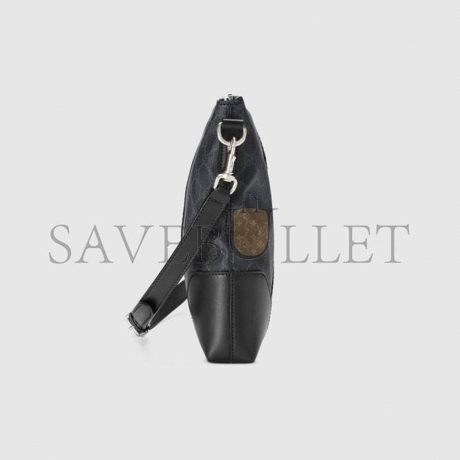 GUCCI GG BLACK MESSENGER 474139 (35.5*25*4cm) GUCCI GG BLACK MESSENGER 474139 (35.5*25*4cm)